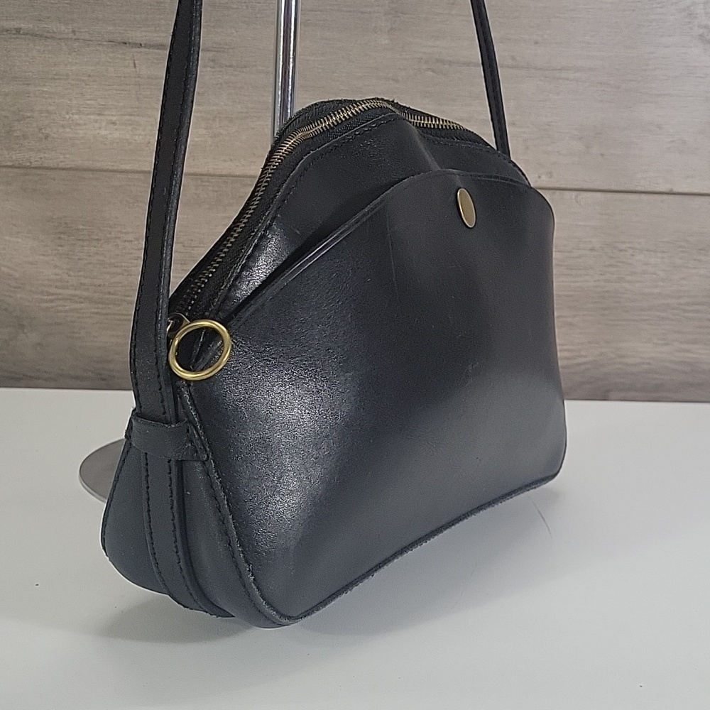 Madewell Black Leather Crossbody Bag - Picture 3 of 13